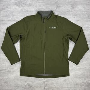 NWOT Kuiu Olive Green Rubicon Hunting Hiking Jacket Men Sz XL 140 Fleece + DWR